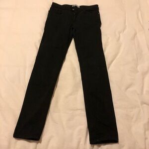 Zara Basic Denim Black Jeans Size 8